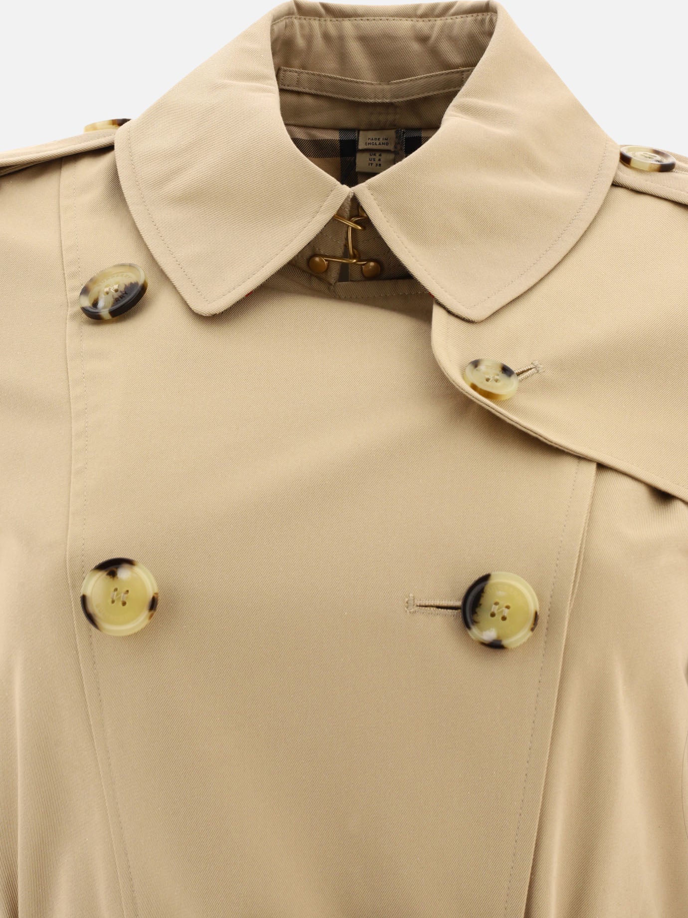 Impermeabili & Trench 100% cotton  Beige - Burberry Donna | PDP | VIETTI Online Store | thumbnail_3