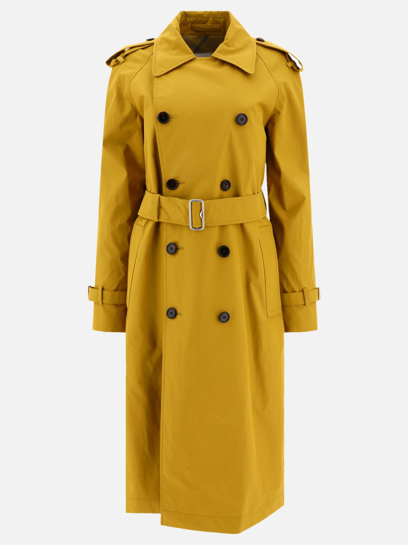 Impermeabili & Trench 100% cotton  Giallo - Burberry Donna | PDP | VIETTI Online Store | thumbnail