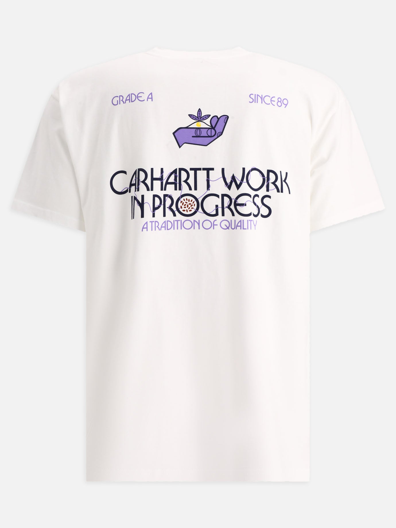 Crewneck t-shirts 100% cotton  White - Carhartt WIP Men | PDP | VIETTI Online Store | Zoom-Modal_2
