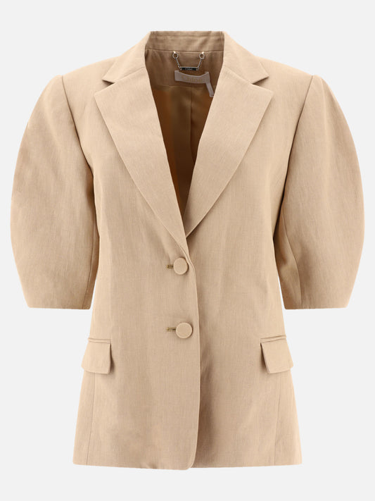 Blazer 100% linen  Beige - Chloé Donna | PLP | VIETTI Online Store 
