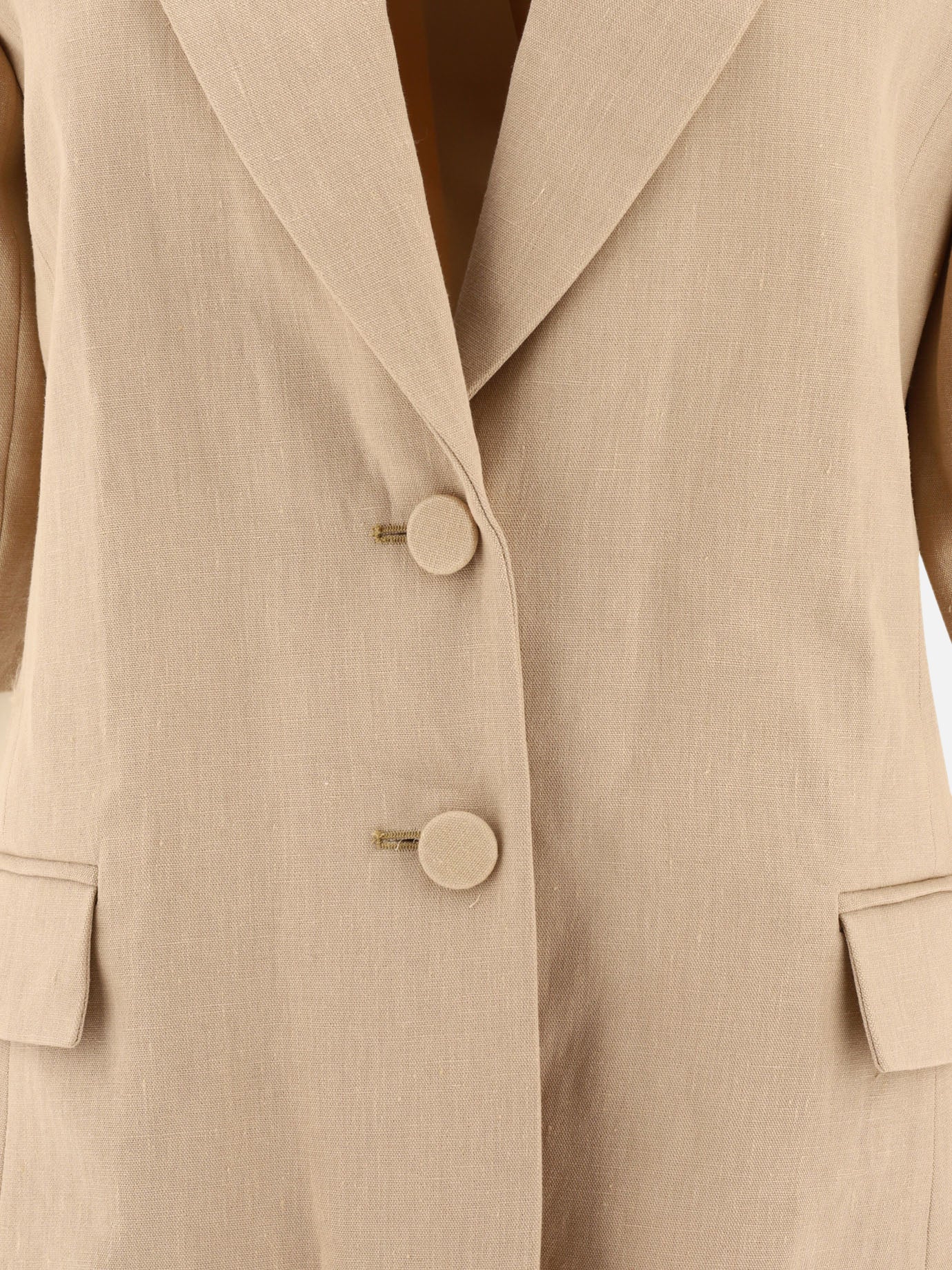 Blazer 100% linen  Beige - Chloé Donna | PDP | VIETTI Online Store | Zoom-Modal_3
