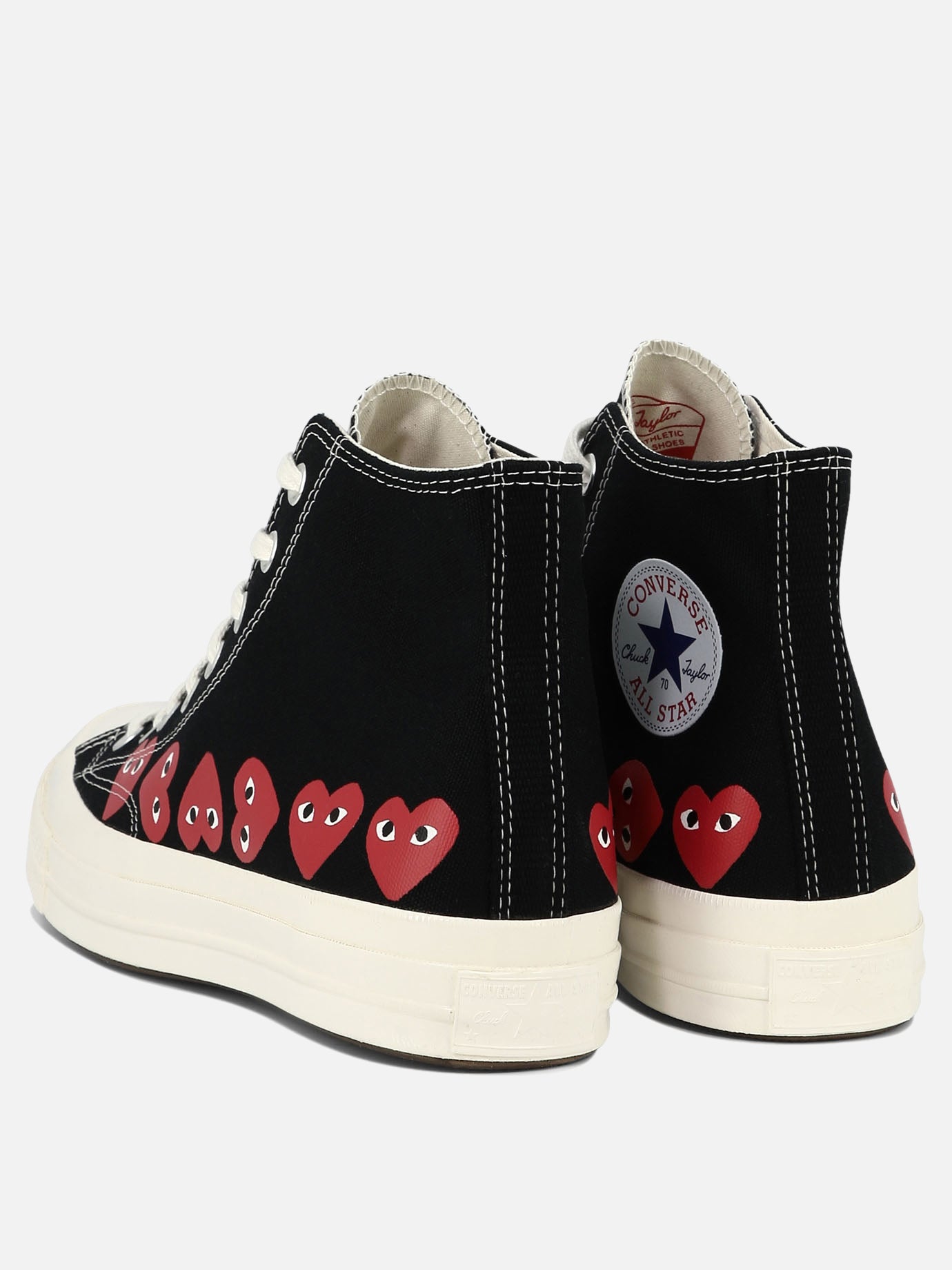 Comme Des Garçons Play &quot;Converse x Comme des Garçons Play&quot; sneakers 12740250_5 Black thumbnail_4