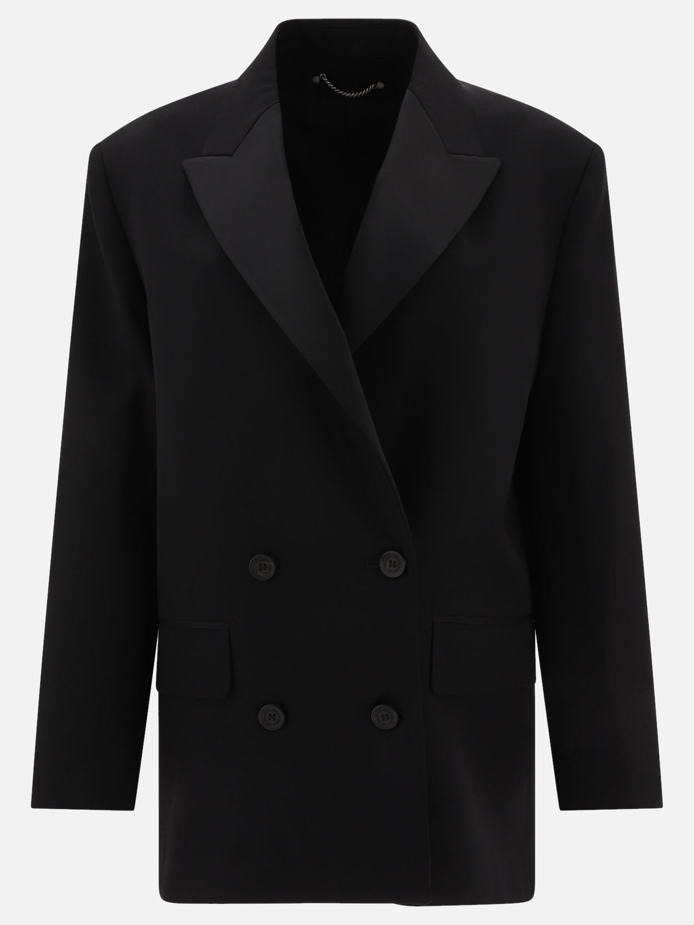 Blazer 100% virgin wool  Nero - Golden Goose Donna | PDP | VIETTI Online Store | thumbnail