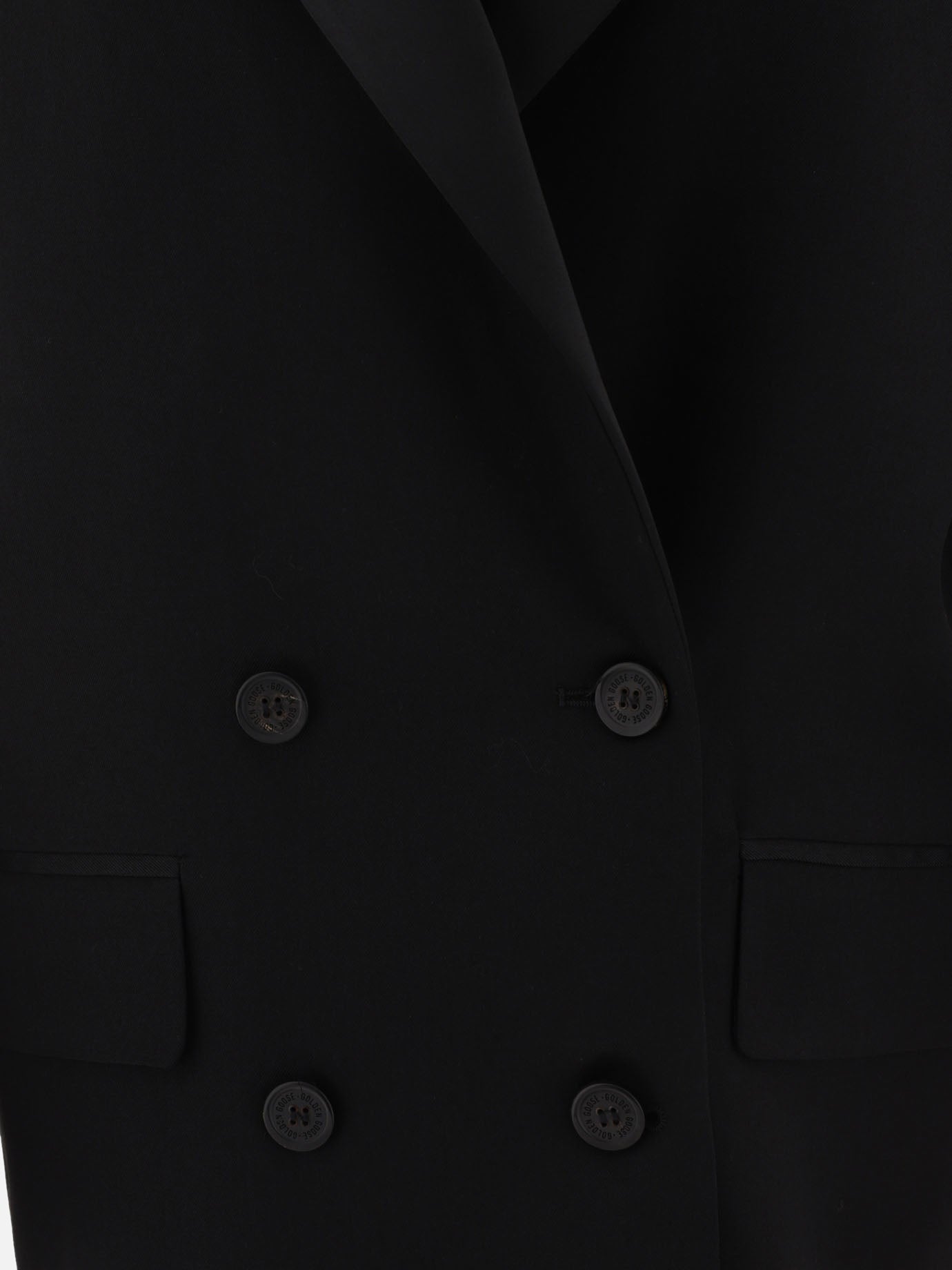 Blazer 100% virgin wool  Nero - Golden Goose Donna | PDP | VIETTI Online Store | Zoom-Modal_3
