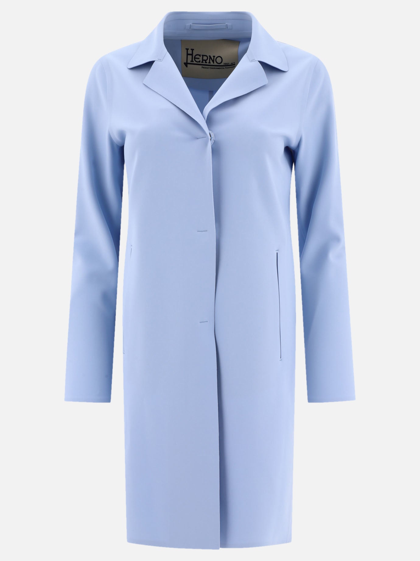 Impermeabili & Trench 75% polyamide 25% elastane  Azzurro - Herno Donna | PDP | VIETTI Online Store | thumbnail