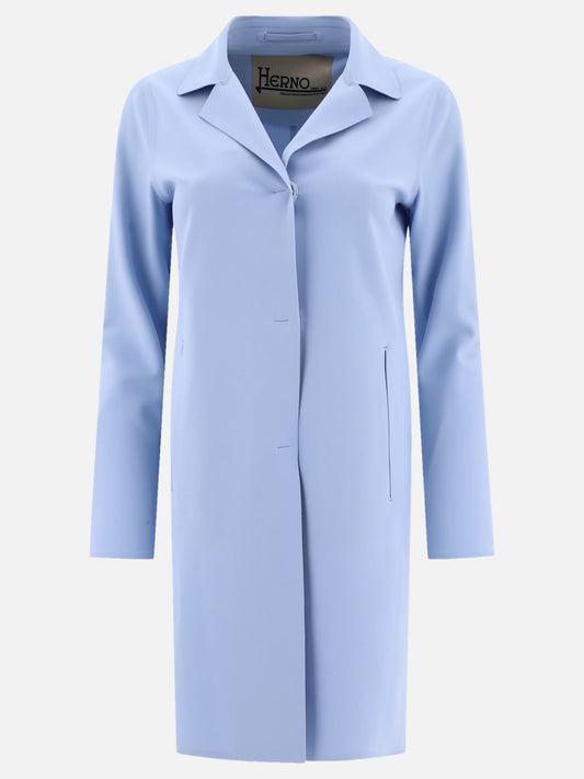 Impermeabili & Trench 75% polyamide 25% elastane  Azzurro - Herno Donna | PLP | VIETTI Online Store 
