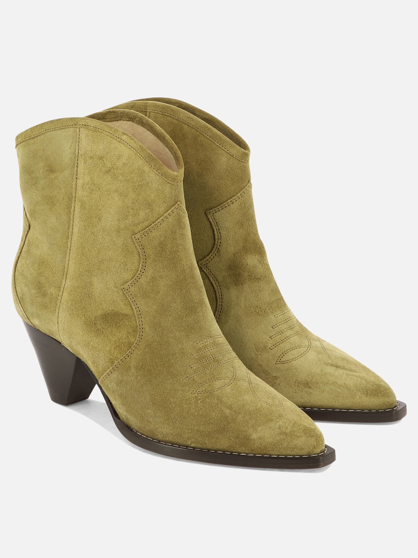 Cowboy 100% suede - 100% rubber  Beige - Isabel Marant Women | PDP | VIETTI Online Store | Zoom-Modal_2
