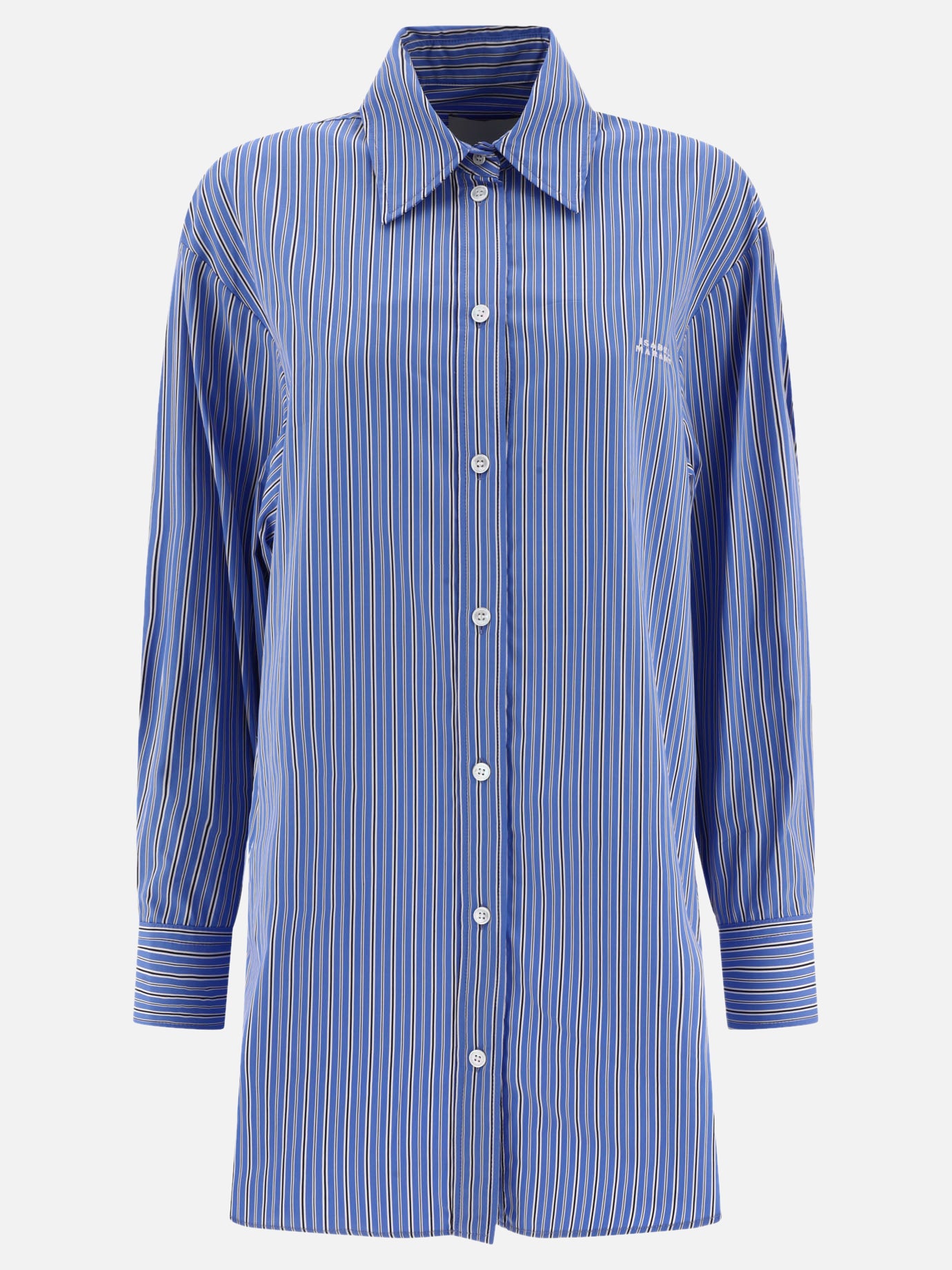 Casual shirts 100% cotton  Blue - Isabel Marant Women | PDP | VIETTI Online Store | thumbnail