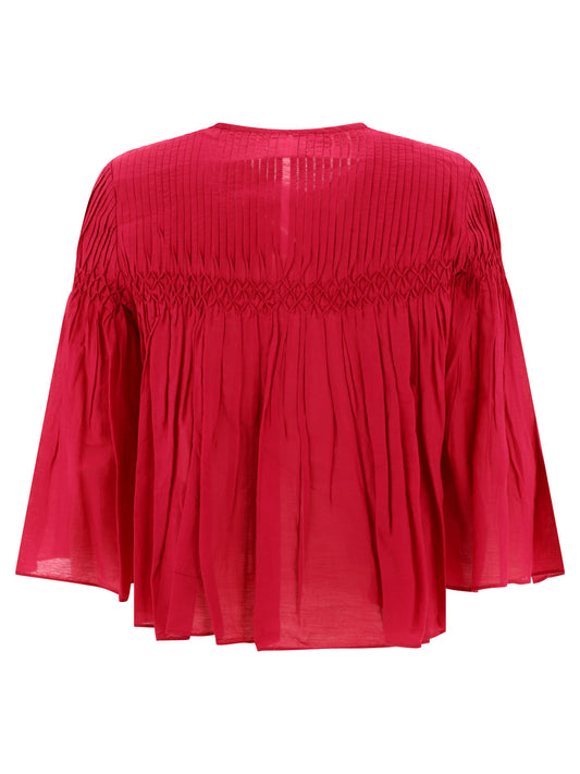 Marant Étoile Blusa "Axeliana" 19158431_38 Fucsia 2