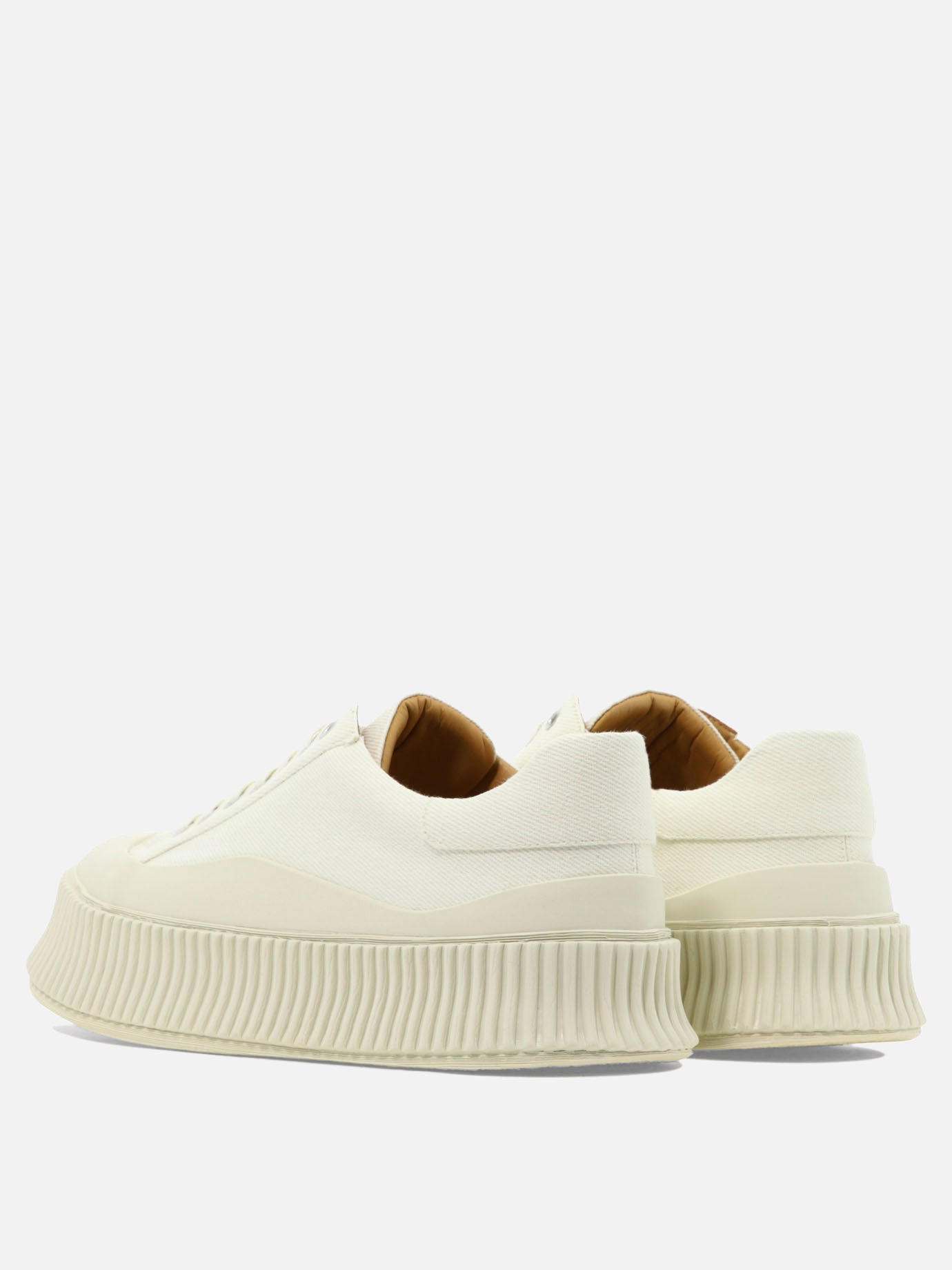 Low top sneakers 80% cotton 20% rubber - 100% rubber  White - Jil Sander Men | PDP | VIETTI Online Store | thumbnail_4
