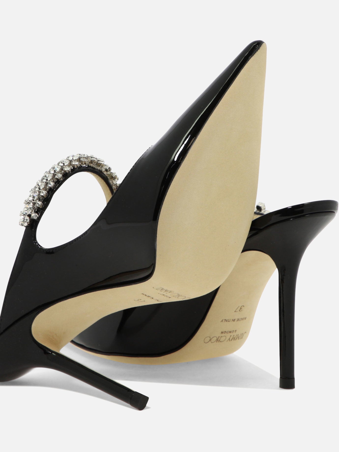 Mules 100% leather - 100% leather  Black - Jimmy Choo Women | PDP | VIETTI Online Store | Zoom-Modal_5
