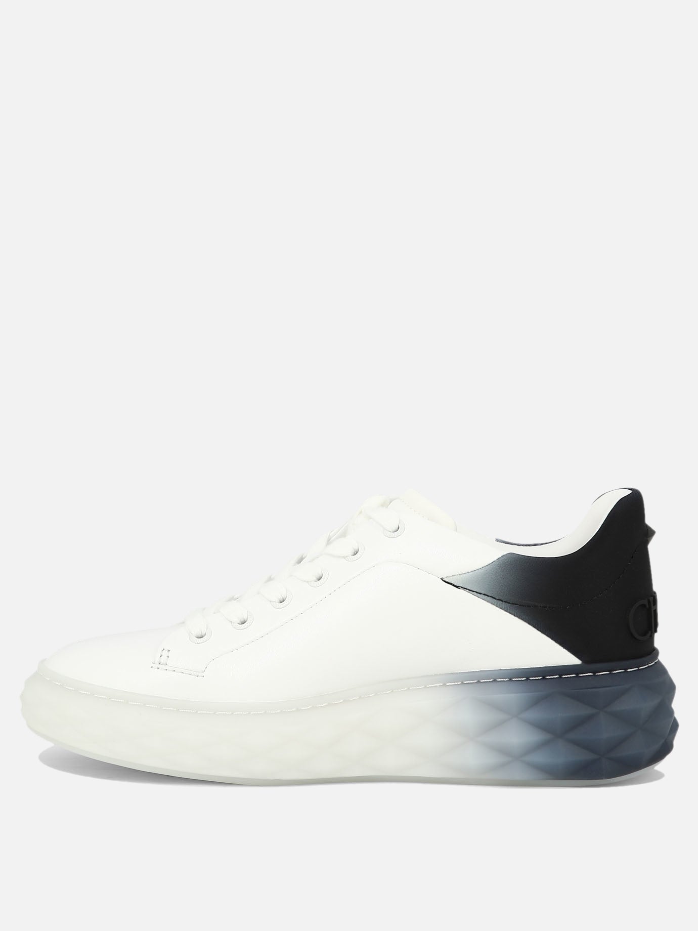 Low top sneakers 80% lamb 20% cow - 100% rubber  White - Jimmy Choo Women | PDP | VIETTI Online Store | thumbnail_3
