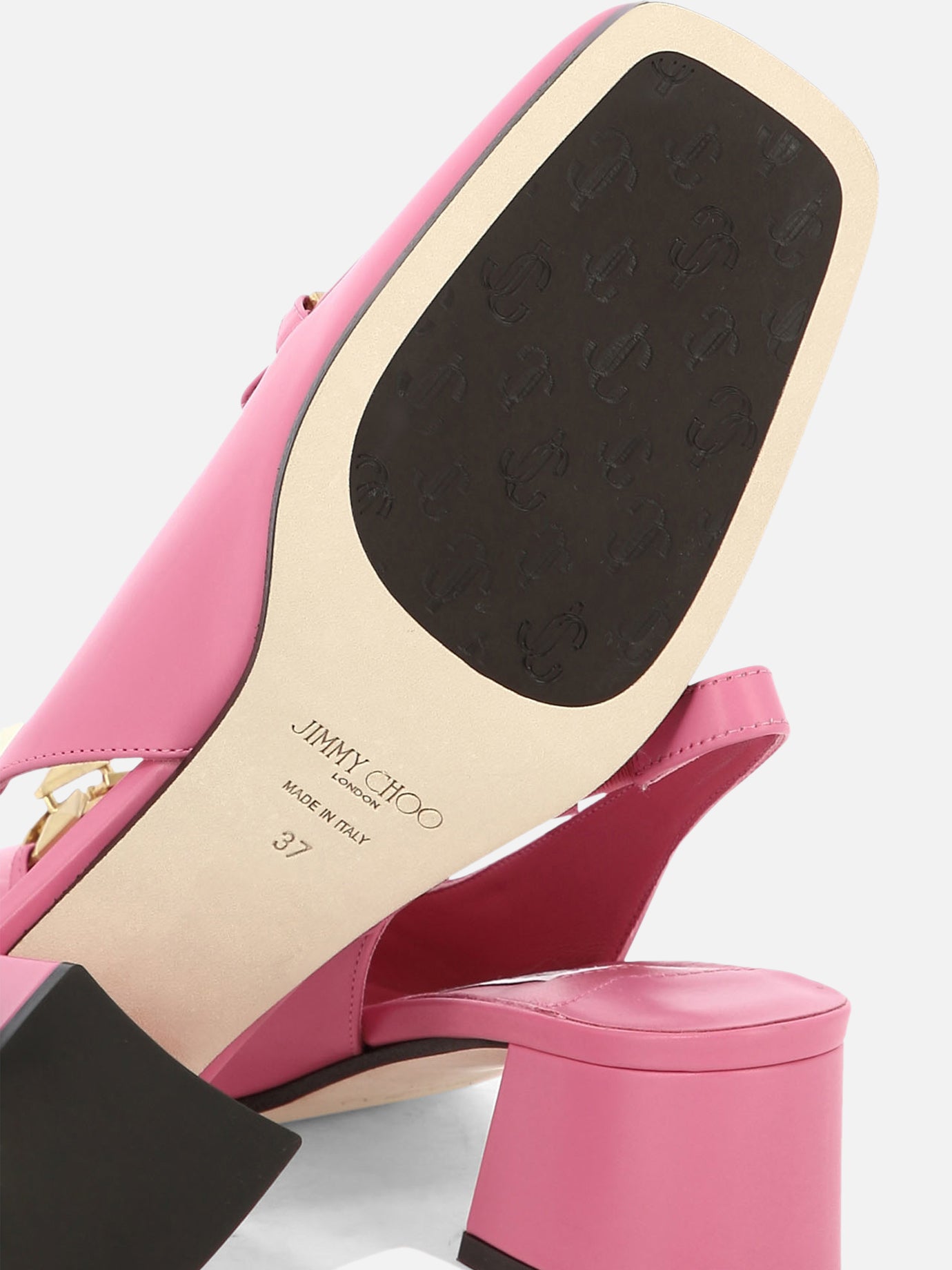 Slingbacks 100% leather - 50% leather 50% rubber-  Pink - Jimmy Choo Women | PDP | VIETTI Online Store | thumbnail_5