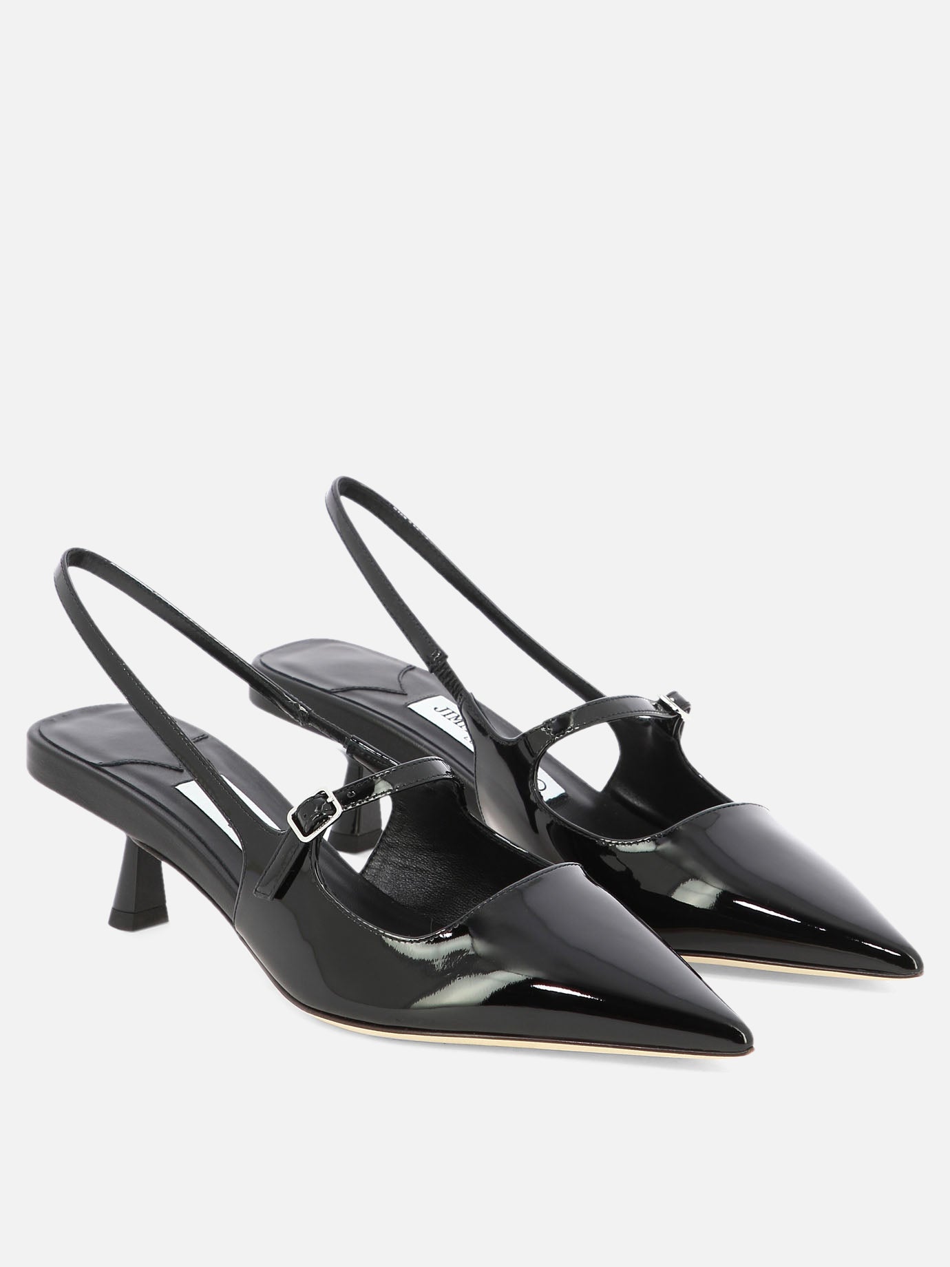 Slingbacks 100% patent leather - 100% leather  Black - Jimmy Choo Women | PDP | VIETTI Online Store | thumbnail_2
