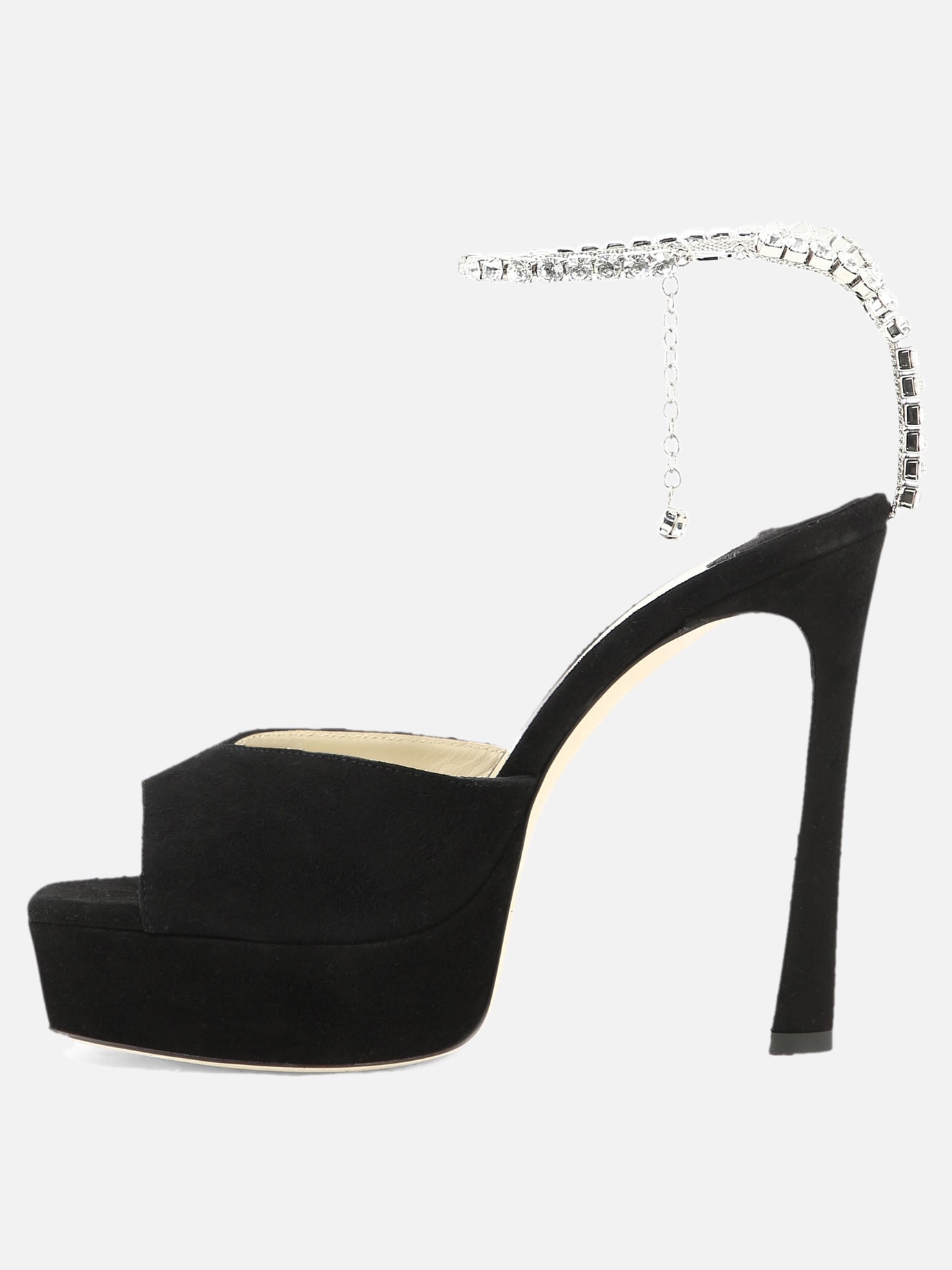 Heeled sandals 100% leather - 100% leather  Black - Jimmy Choo Women | PDP | VIETTI Online Store | Zoom-Modal_3
