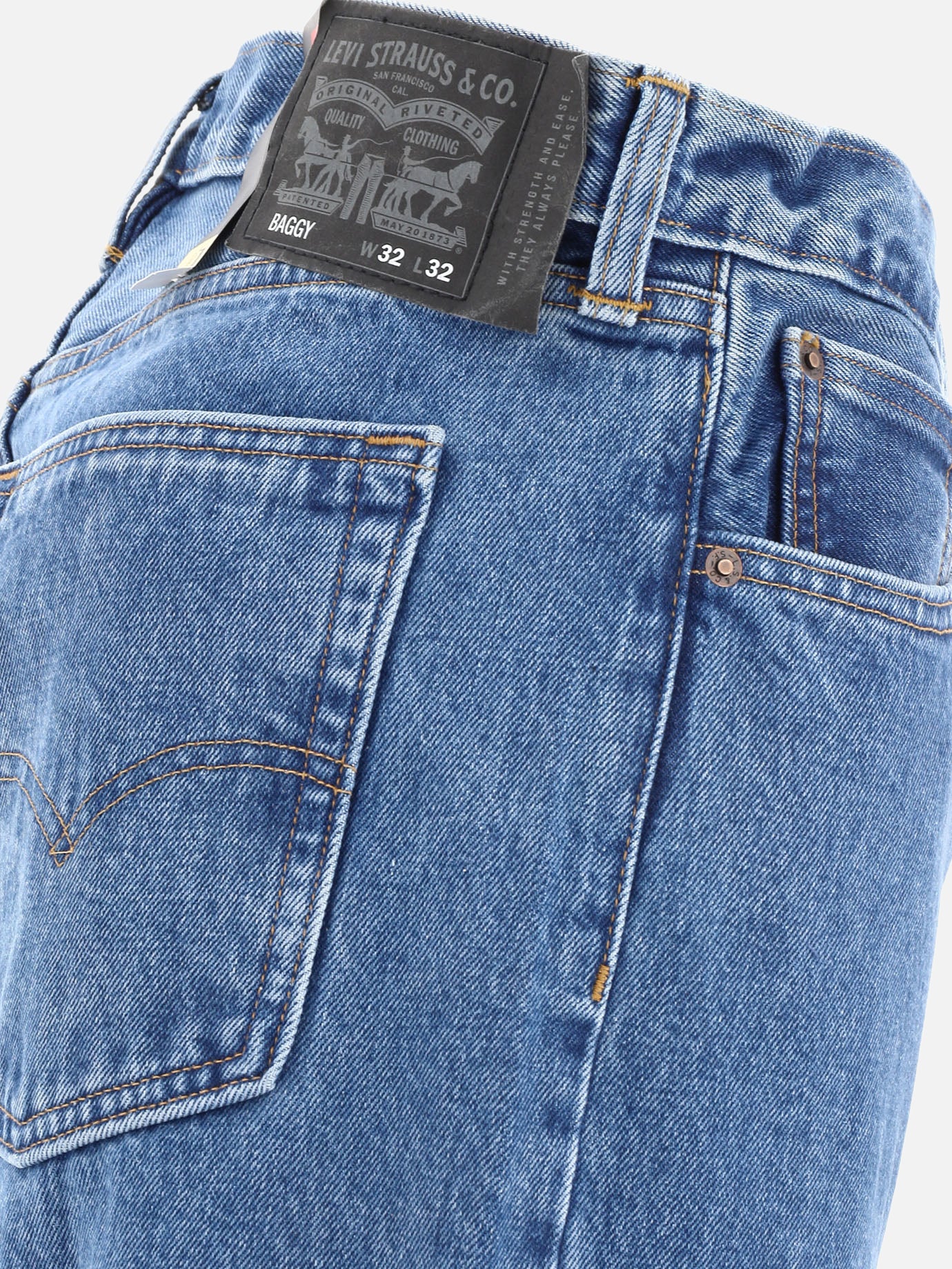 Straight-leg jeans 100% cotton  Blue - Levi's Men | PDP | VIETTI Online Store | Zoom-Modal_4
