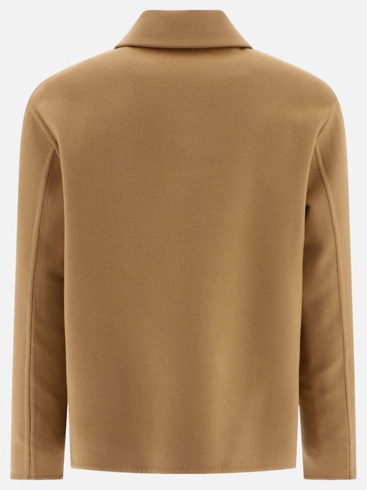 Cappotti corti 72% wool 18% cashmere 10% leather  Beige - Loewe Uomo | PLP | VIETTI Online Store | 2
