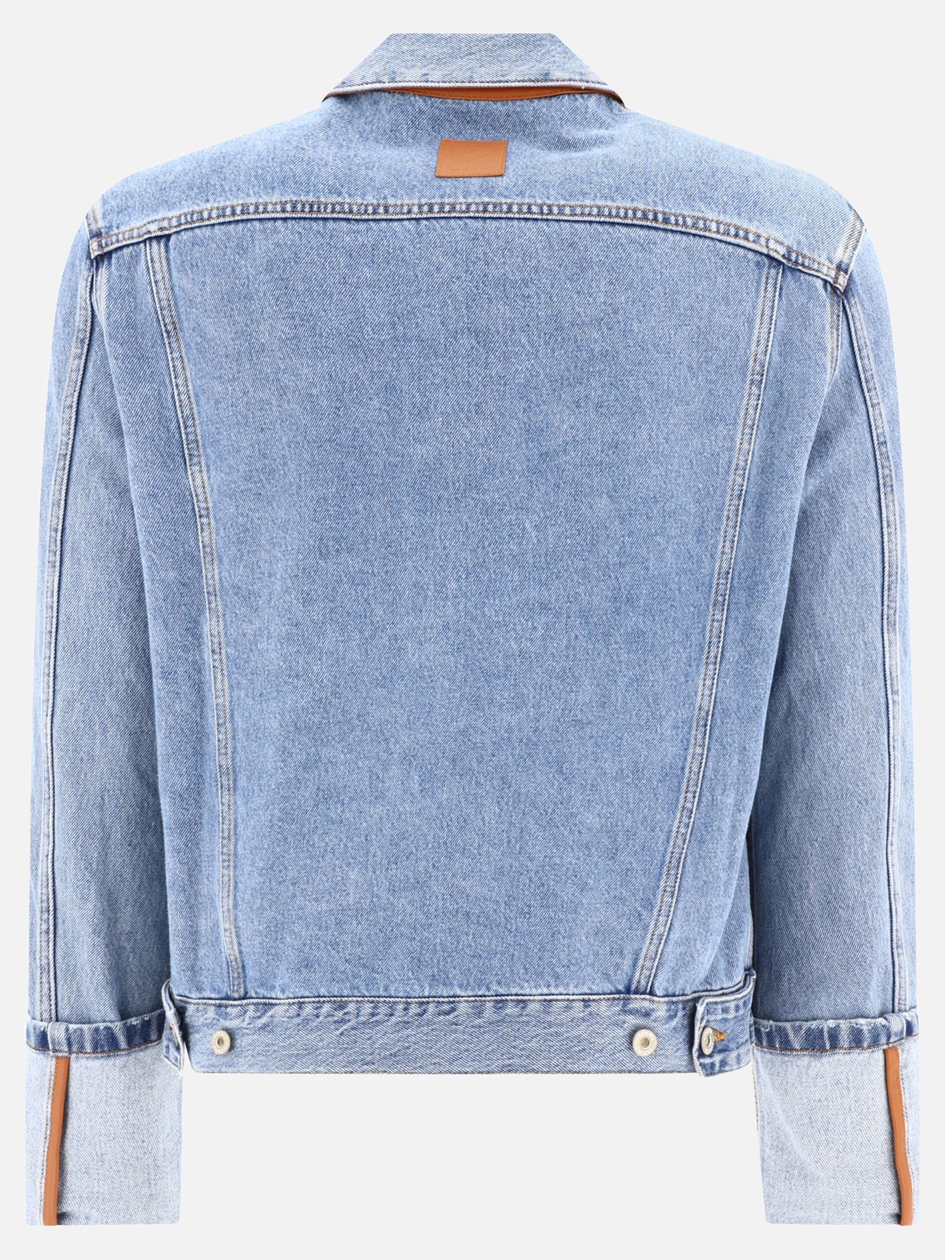 Giacche in denim 80% cotton 20% leather  Azzurro - Loewe Uomo | PDP | VIETTI Online Store | thumbnail_2