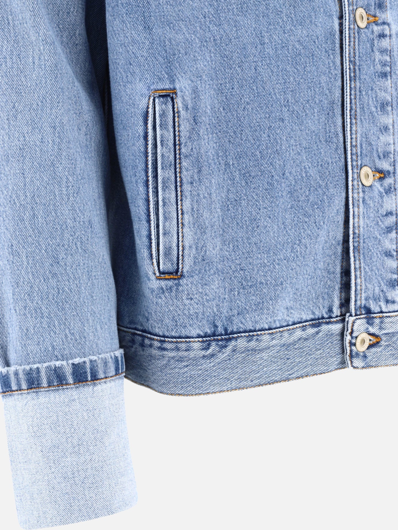 Giacche in denim 80% cotton 20% leather  Azzurro - Loewe Uomo | PDP | VIETTI Online Store | thumbnail_4