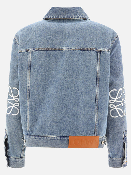 Giacche in denim 95% cotton 5% leather  Blu - Loewe Uomo | PLP | VIETTI Online Store | 2
