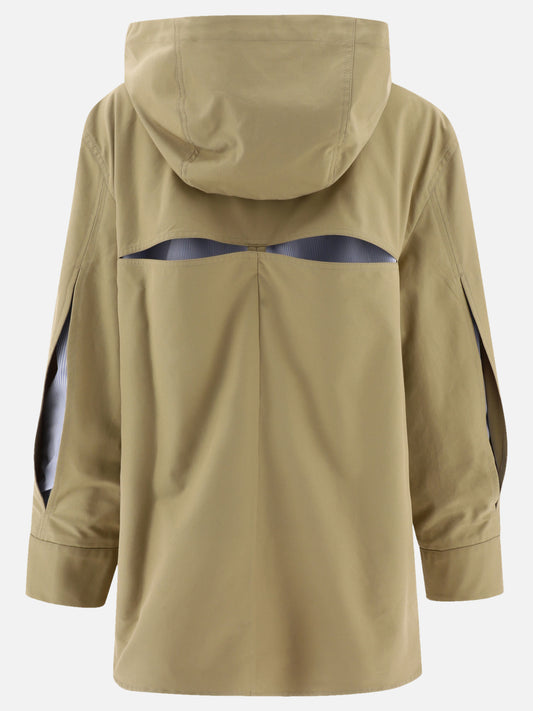 Impermeabili & Trench 90% cotton 10% leather  Beige - Loewe Donna | PLP | VIETTI Online Store | 2
