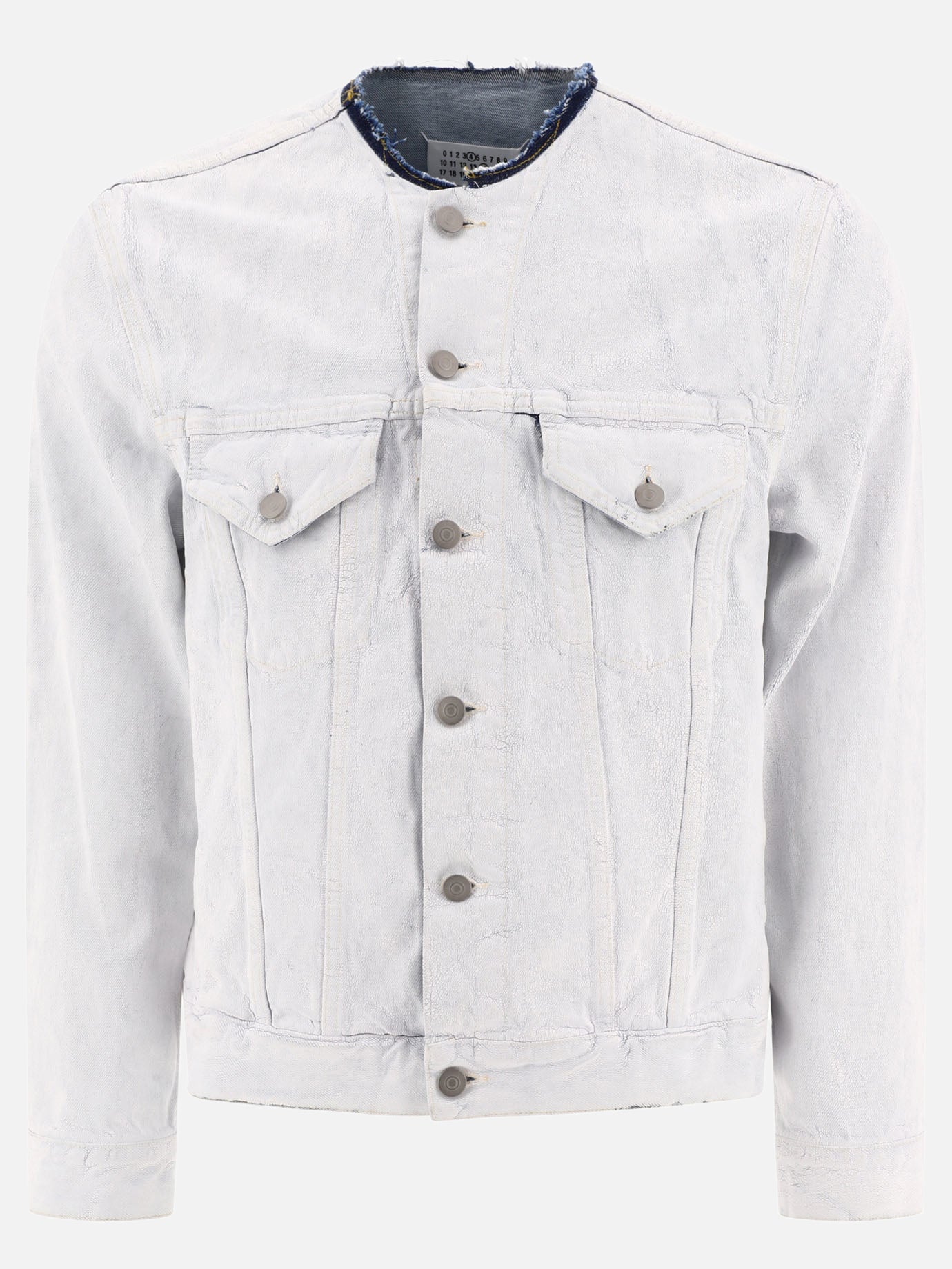 Giacche in denim 100% cotton  Azzurro - Maison Margiela Uomo | PDP | VIETTI Online Store | Zoom-Modal

