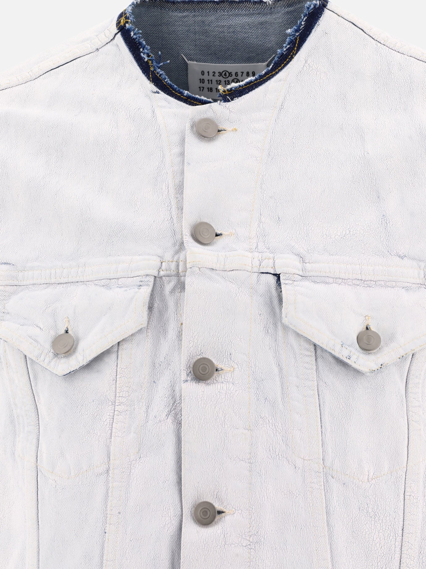 Giacche in denim 100% cotton  Azzurro - Maison Margiela Uomo | PDP | VIETTI Online Store | thumbnail_3
