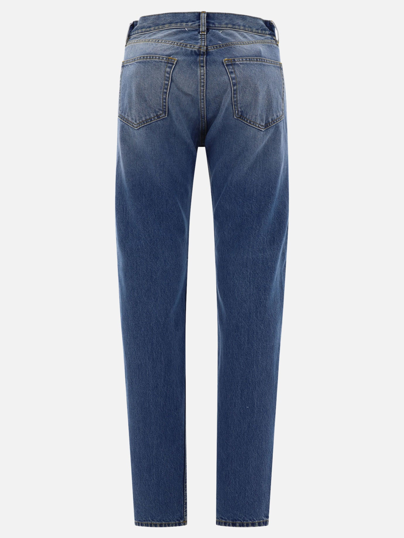 Straight-leg jeans 100% cotton  Light blue - Maison Margiela Men | PDP | VIETTI Online Store | thumbnail_2