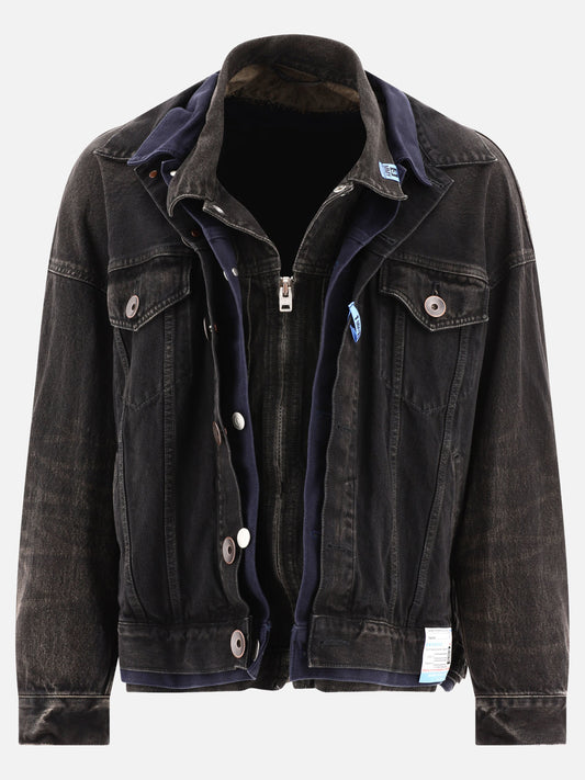 Giacche in denim 100% cotton  Nero - Maison Mihara Yasuhiro Uomo | PLP | VIETTI Online Store 
