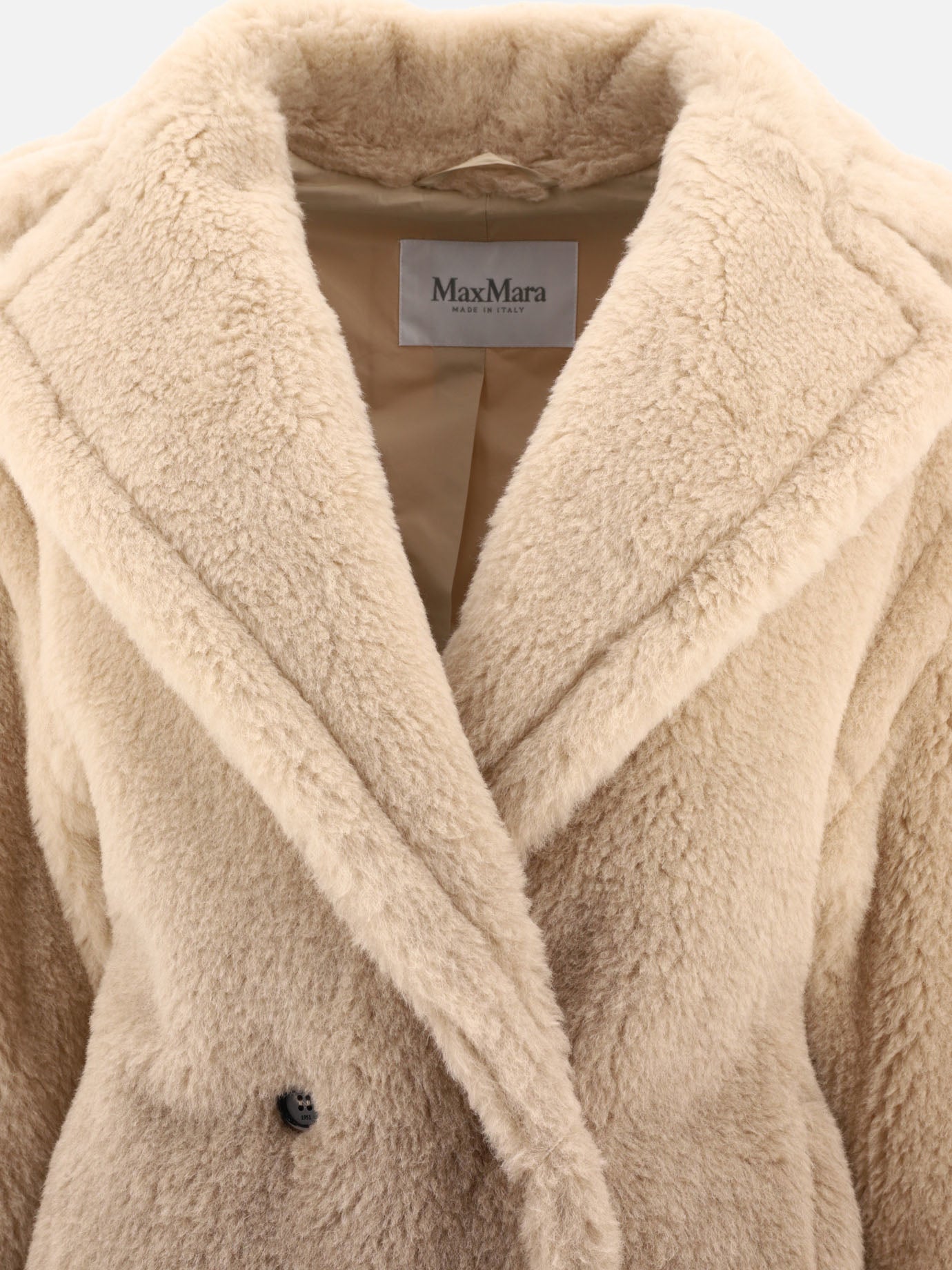 Cappotti lunghi Solid colour  Beige - Max Mara Donna | PDP | VIETTI Online Store | thumbnail_3