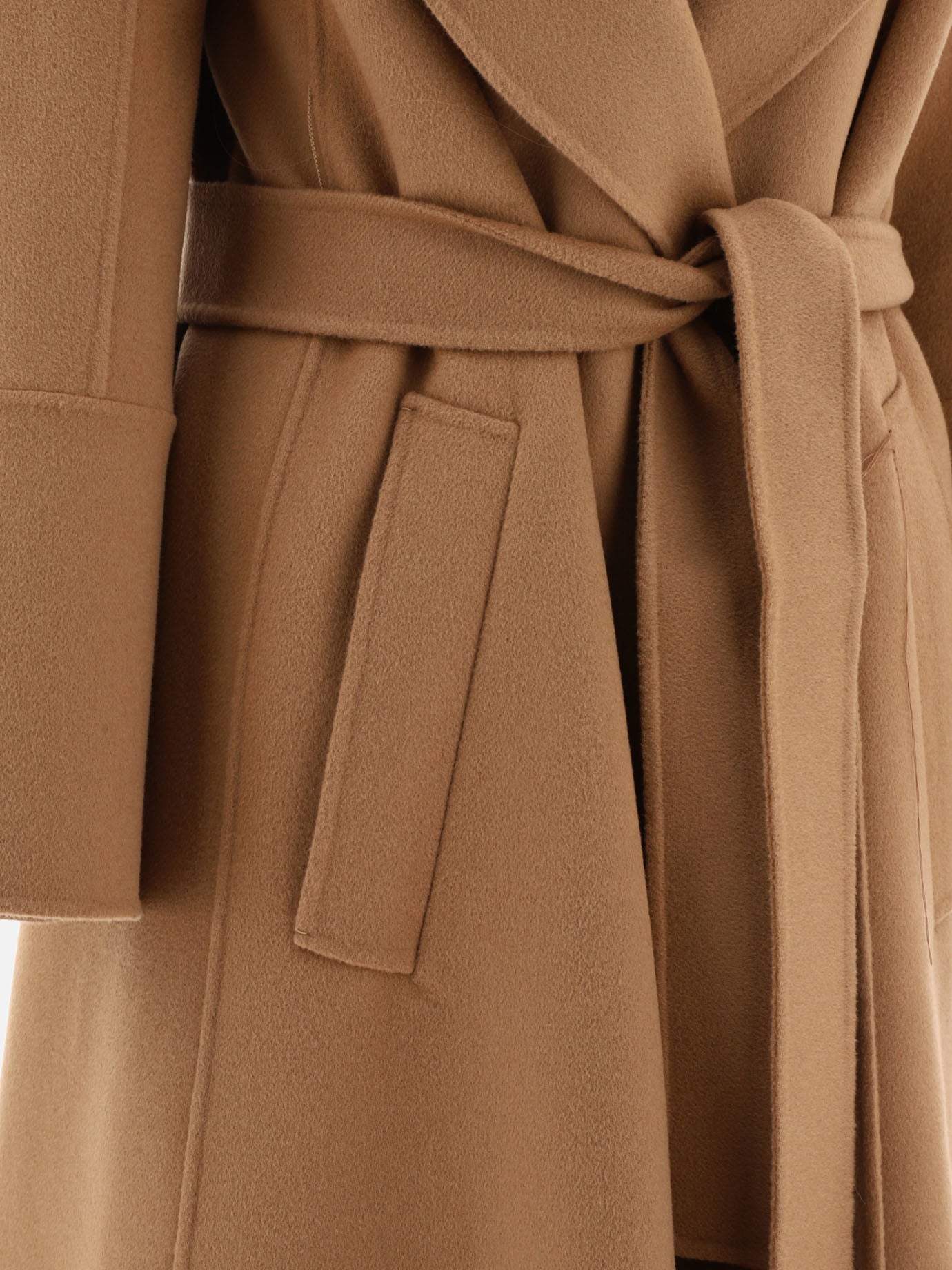 Cappotti lunghi 100% virgin wool  Beige - Max Mara S Donna | PDP | VIETTI Online Store | Zoom-Modal_4
