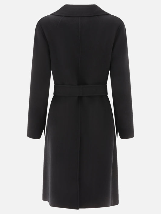 Cappotti lunghi 100% wool  Nero - Max Mara S Donna | PLP | VIETTI Online Store | 2

