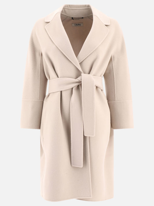 Cappotti lunghi 100% virgin wool  Beige - Max Mara S Donna | PLP | VIETTI Online Store 
