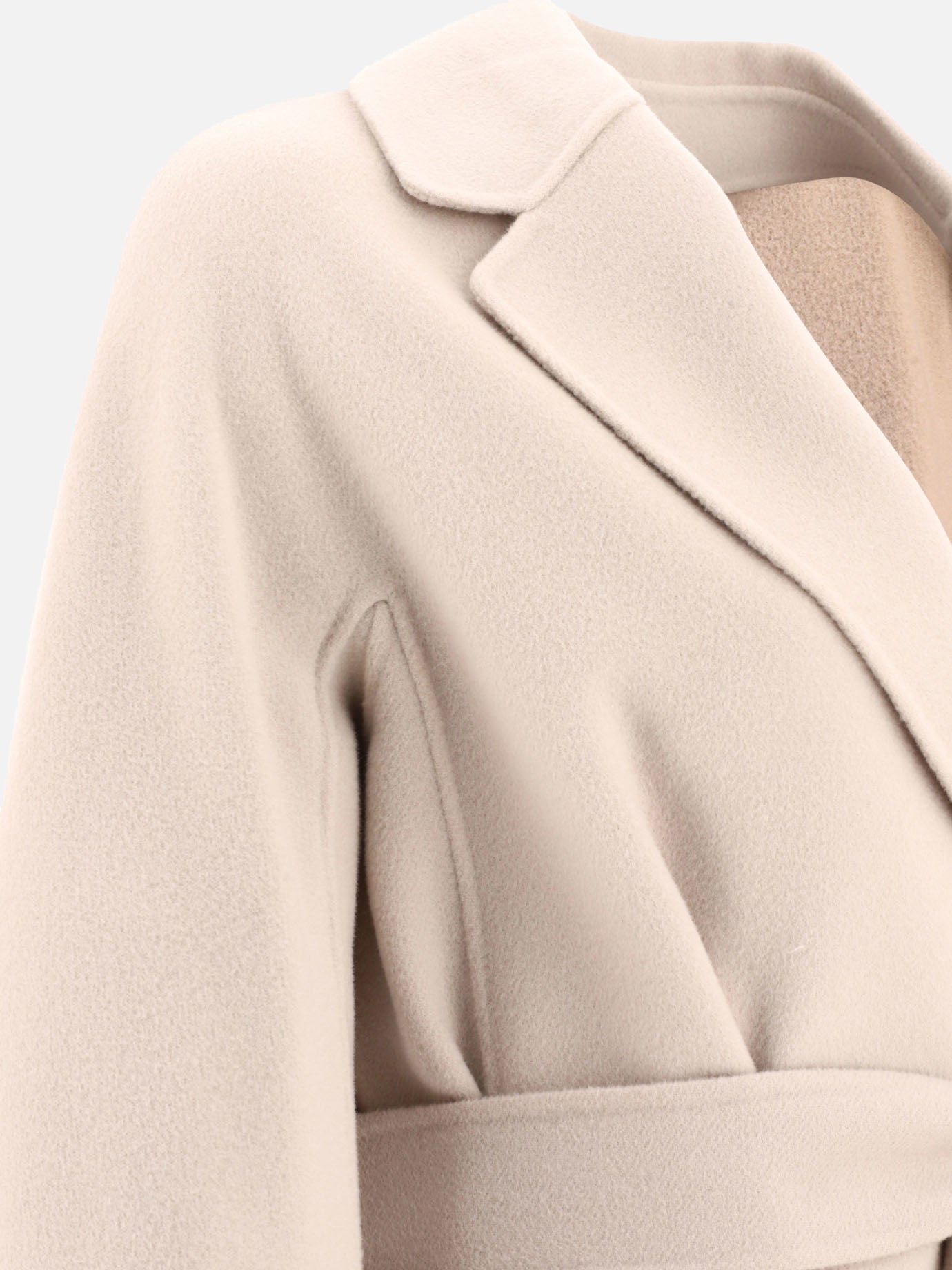Cappotti lunghi 100% virgin wool  Beige - Max Mara S Donna | PDP | VIETTI Online Store | Zoom-Modal_4
