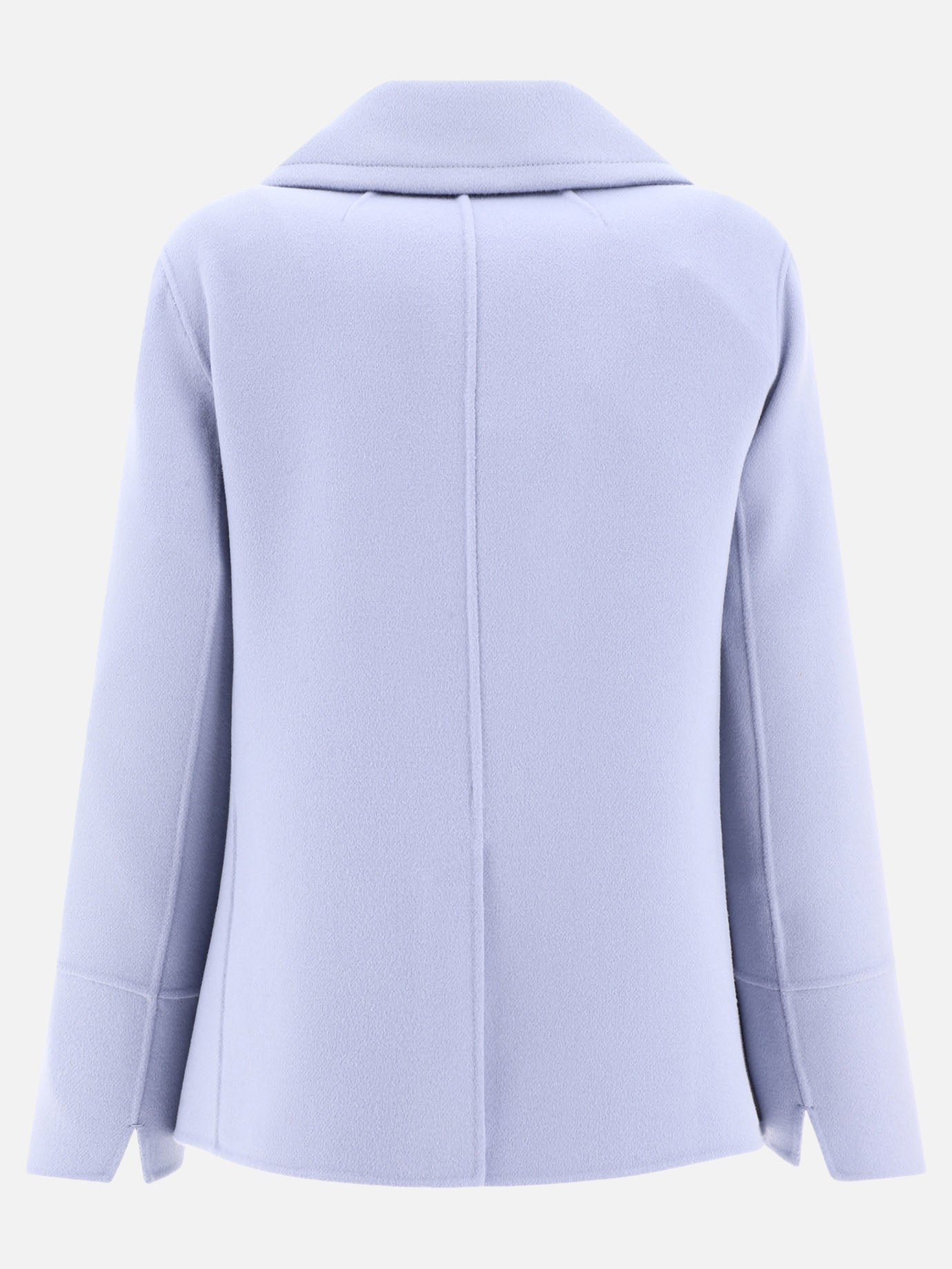 Cappotti corti 100% virgin wool  Azzurro - Max Mara S Donna | PDP | VIETTI Online Store | Zoom-Modal_2
