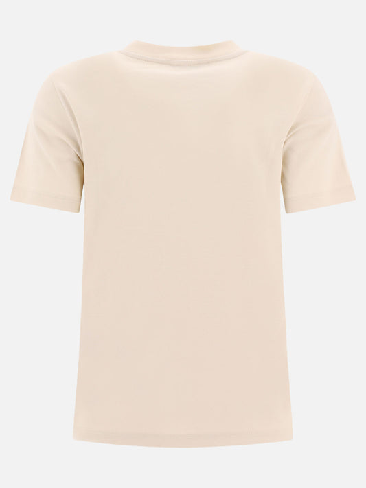 Crewneck t-shirts 100% cotton  Beige - Max Mara S Women | PDP | VIETTI Online Store | 2
