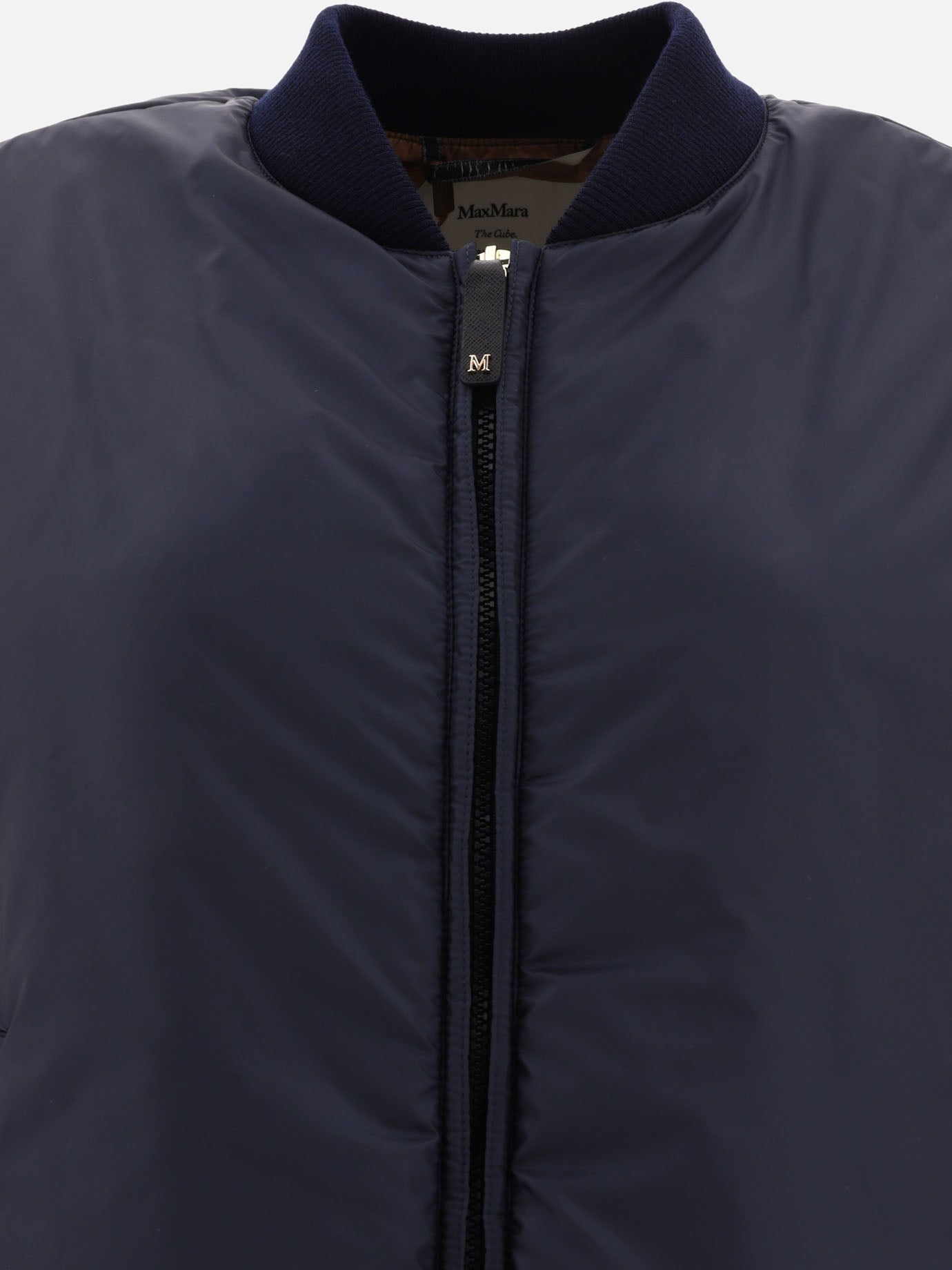 Bomber 100% polyester - Padding: polyester  Blu - Max Mara The Cube Donna | PDP | VIETTI Online Store | thumbnail_3