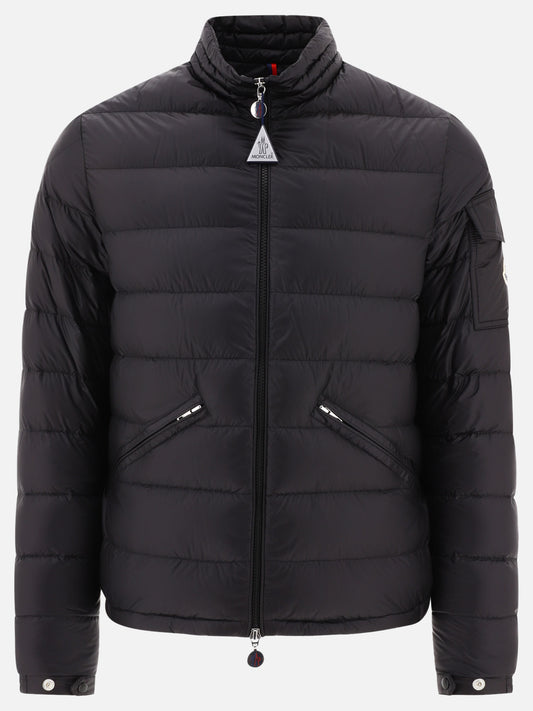 Piumini corti 100% polyamide - Padding: down and feathers  Nero - Moncler Uomo | PLP | VIETTI Online Store 
