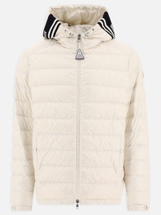Piumini corti 100% polyester - Padding: down and feathers  Bianco - Moncler Uomo | PLP | VIETTI Online Store 
