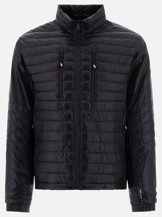Piumini corti 75% polyamide 25% elastane - Padding: down and feathers  Nero - Moncler Grenoble Uomo | PLP | VIETTI Online Store 

