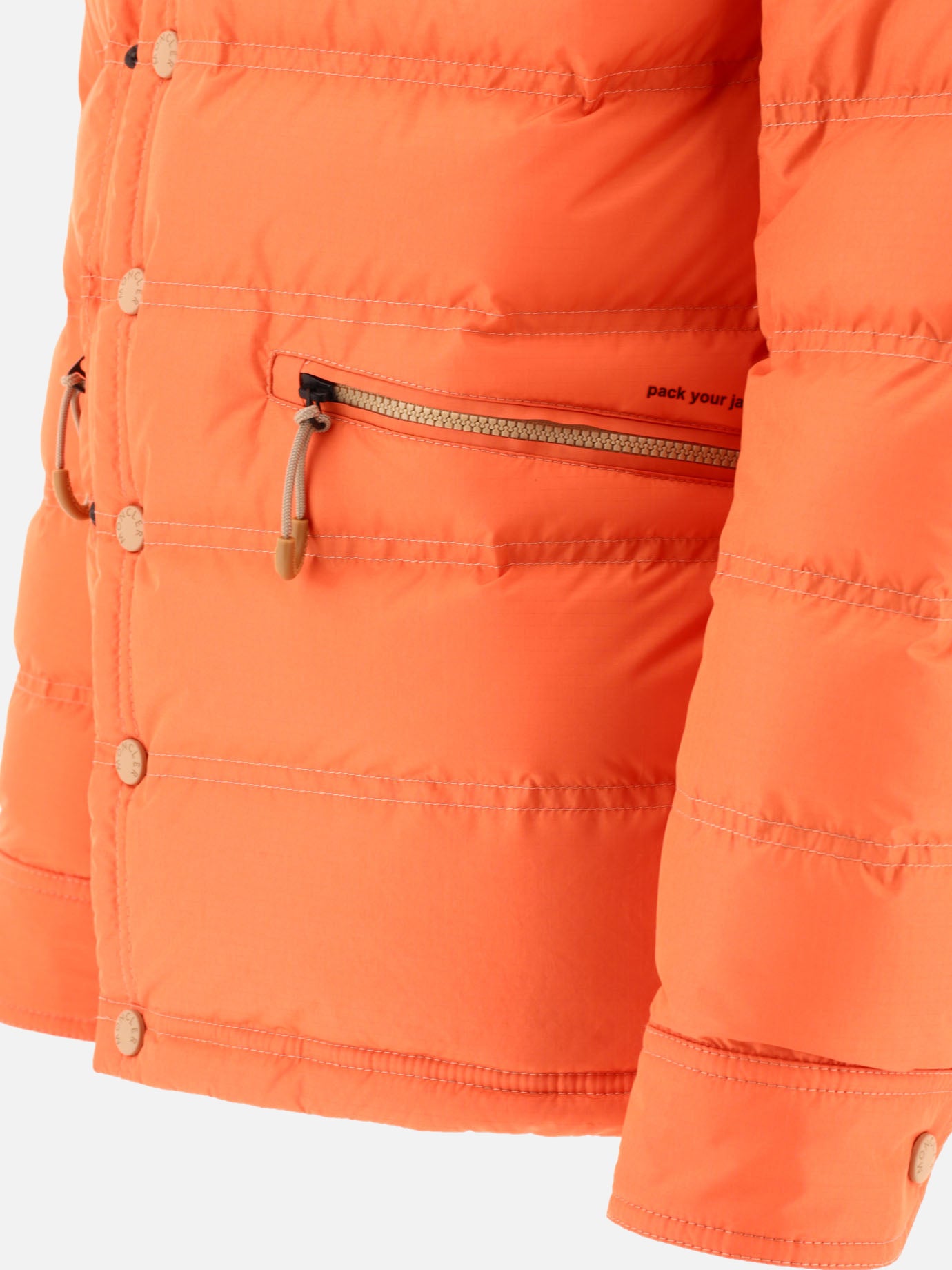 Piumini corti Solid colour  Arancione - Moncler Grenoble Uomo | PDP | VIETTI Online Store | thumbnail_4