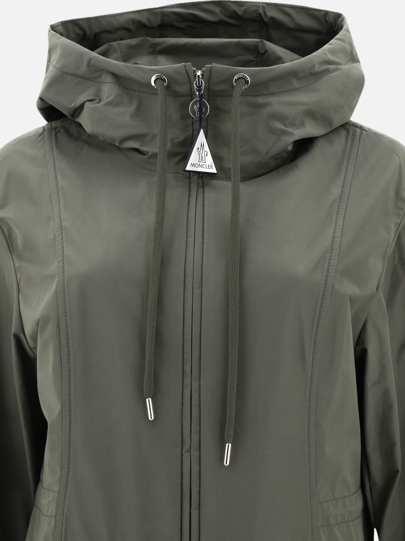 Impermeabili & Trench 60% polyester 40% cotton  Verde - Moncler Donna | PDP | VIETTI Online Store | Zoom-Modal_3
