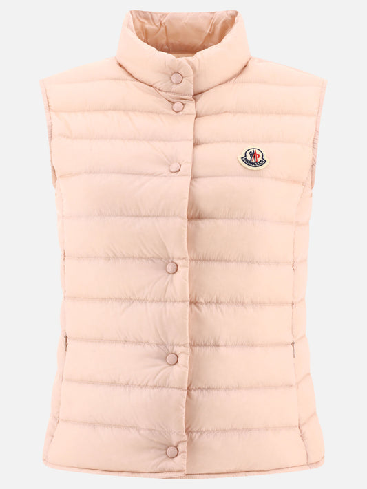 Giacche smanicate 100% polyamide - Padding: down and feathers  Rosa - Moncler Donna | PLP | VIETTI Online Store 
