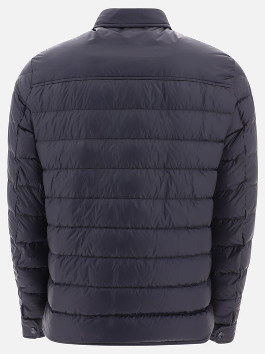 Piumini corti 100% polyamide - Padding: down and feathers  Blu - Moncler Uomo | PLP | VIETTI Online Store | 2
