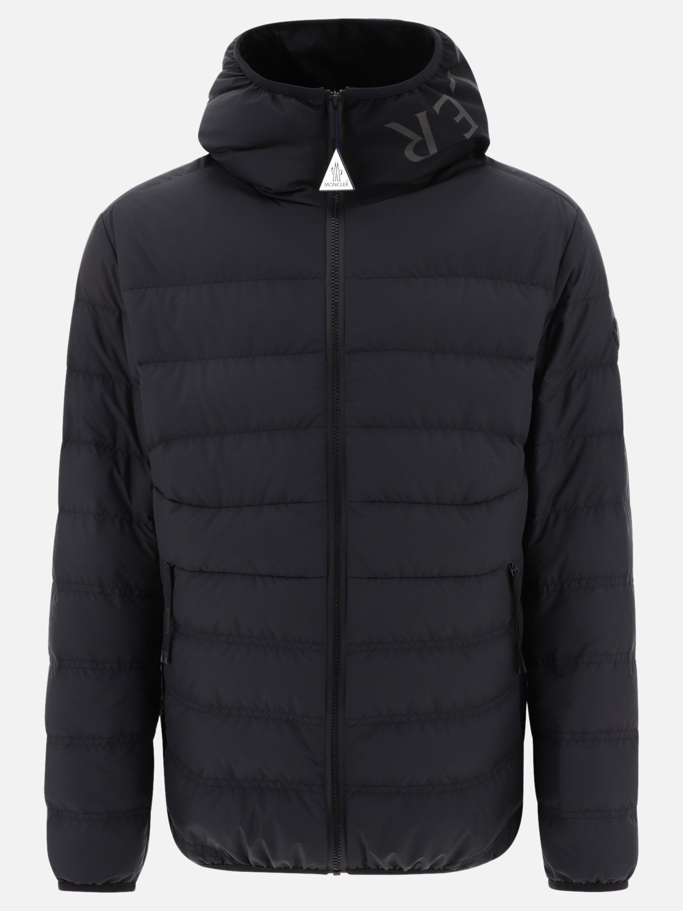 Piumini corti 100% polyester - Padding: down and feathers  Nero - Moncler Uomo | PDP | VIETTI Online Store | Zoom-Modal
