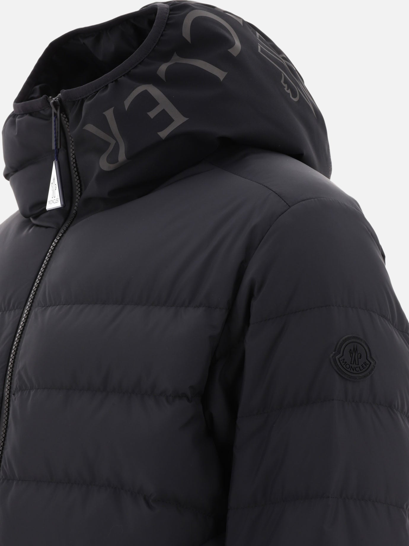 Piumini corti 100% polyester - Padding: down and feathers  Nero - Moncler Uomo | PDP | VIETTI Online Store | thumbnail_4