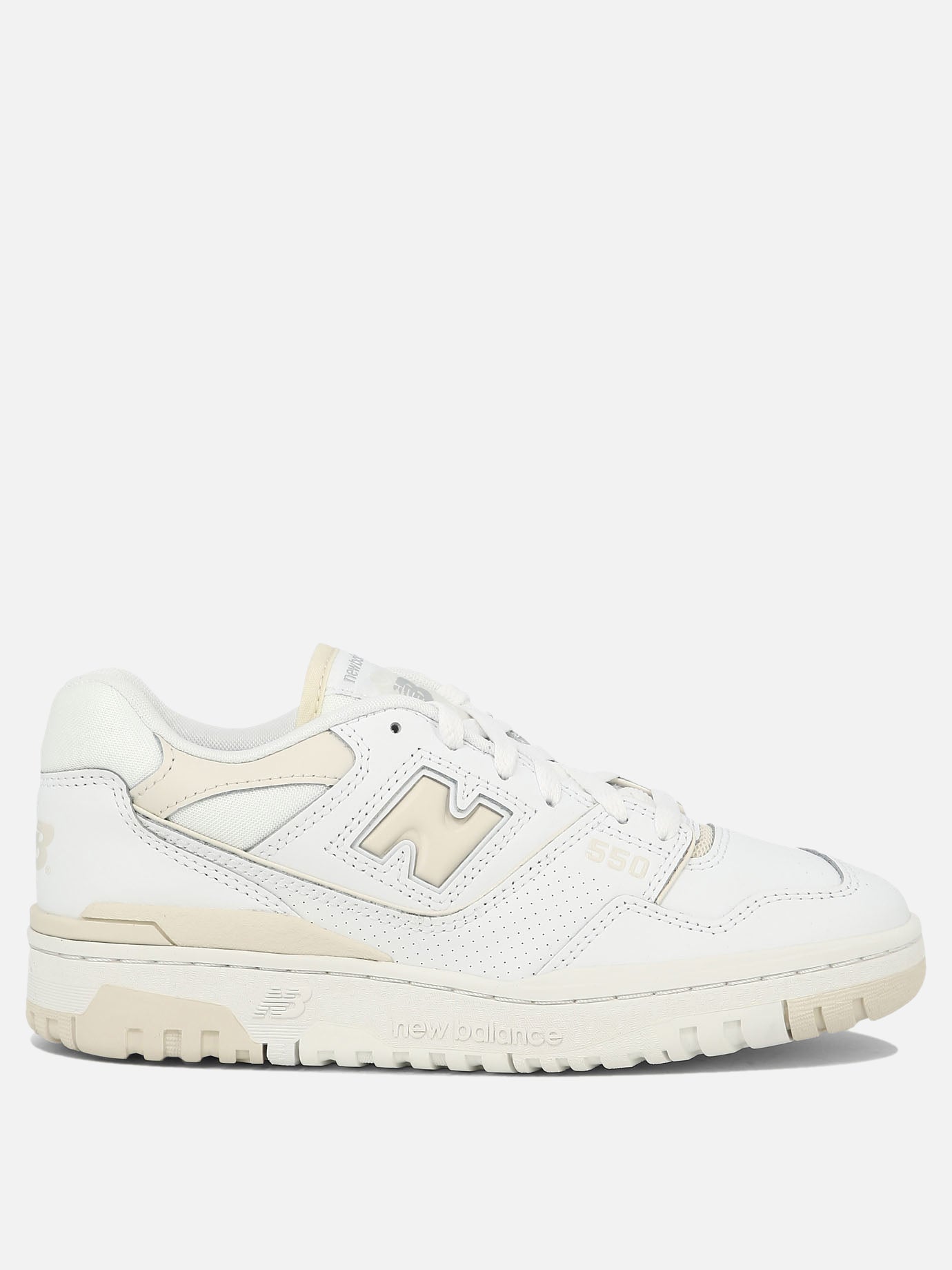 Low top sneakers 100% leather - 100% rubber  White - New Balance Women | PDP | VIETTI Online Store | thumbnail