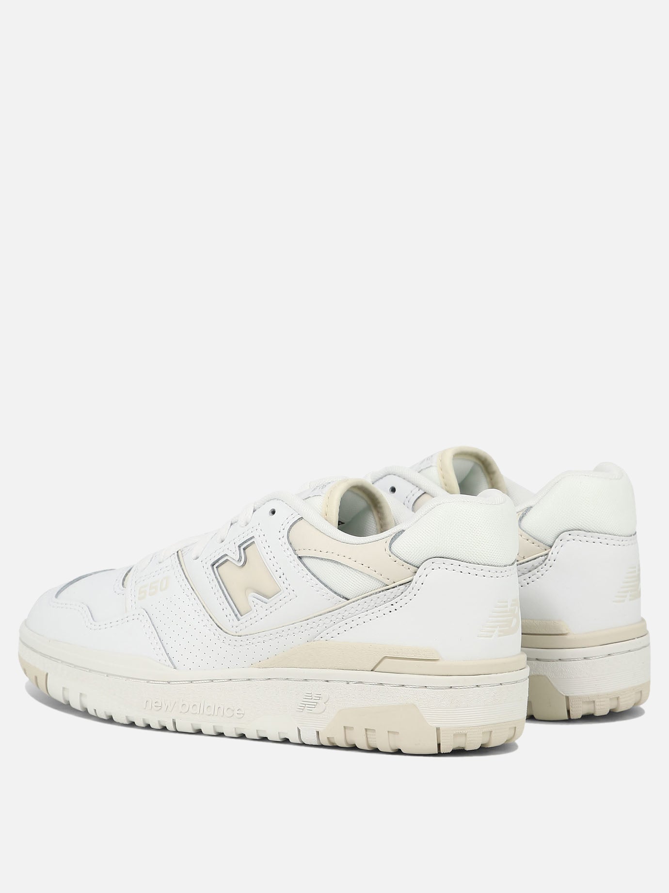 Low top sneakers 100% leather - 100% rubber  White - New Balance Women | PDP | VIETTI Online Store | thumbnail_4