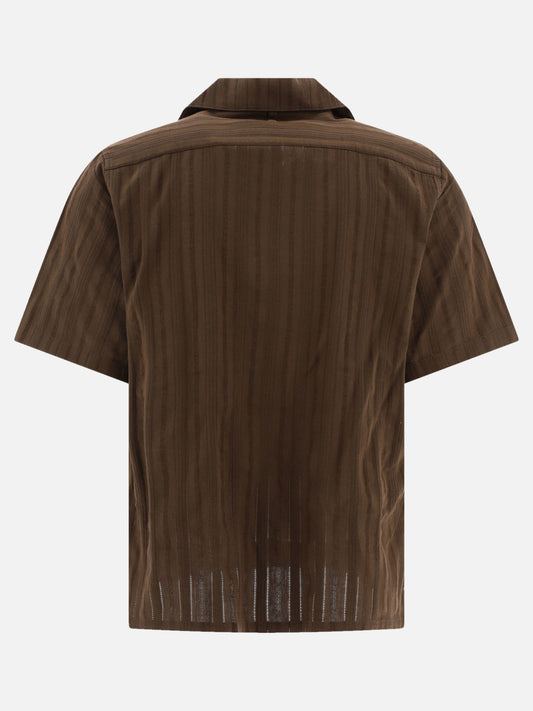 Casual shirts Solid colour  Brown - NN.07 Men | PDP | VIETTI Online Store | 2
