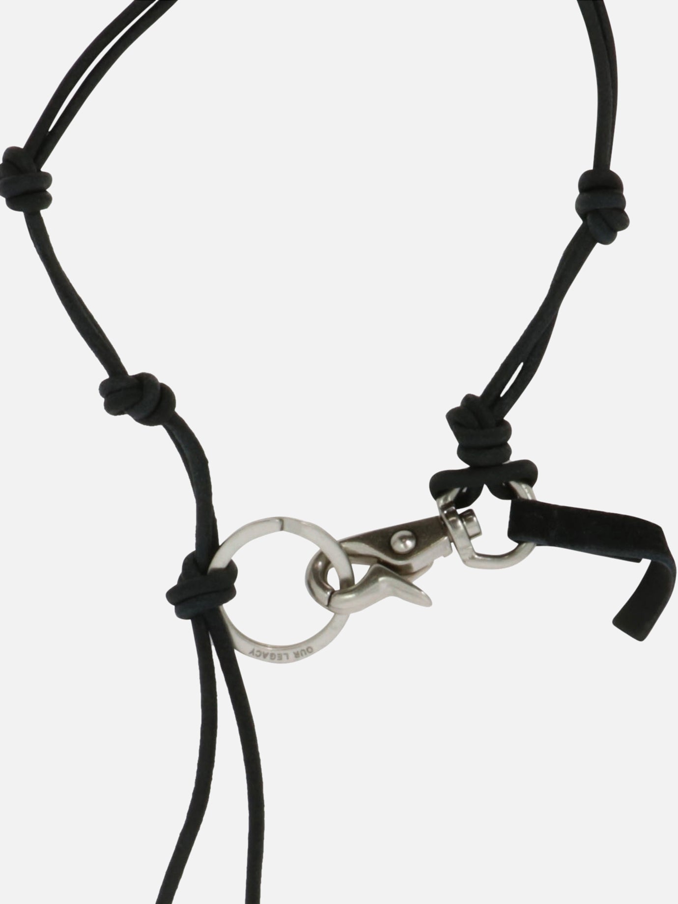 Necklaces 100% leather  Black - Our Legacy Men | PDP | VIETTI Online Store | thumbnail_2